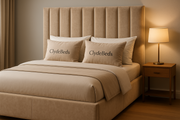 Luxury Beige Fabric Ottoman Storage Bed Frame - Gas-Lift Mechanism - King Size