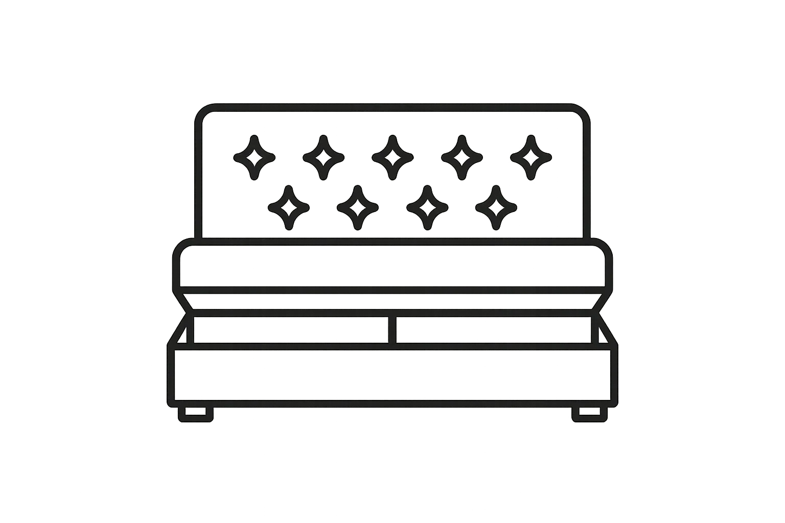 Super king ottoman storage bed