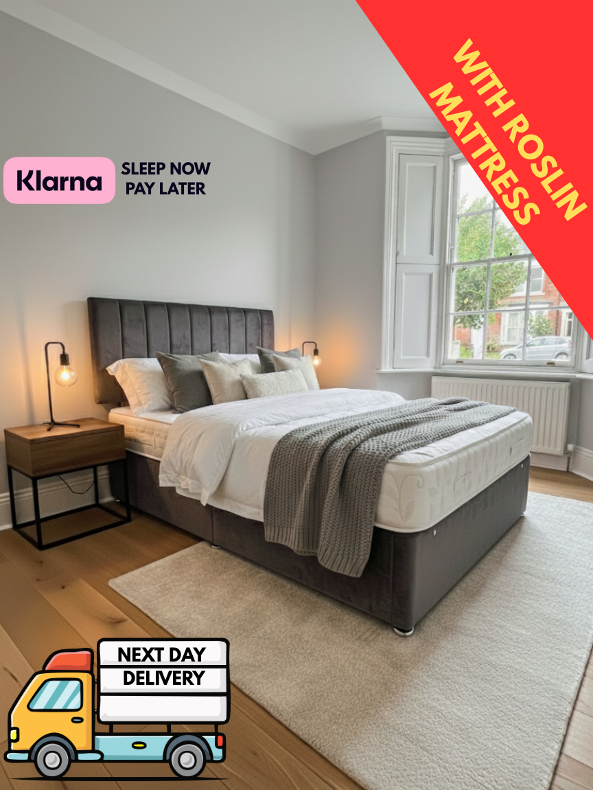 Divan Bed with Mattress - Big Deal | Affordable in Price Premium in Quality | Storage Options | All Sizes | Next Day Delivery