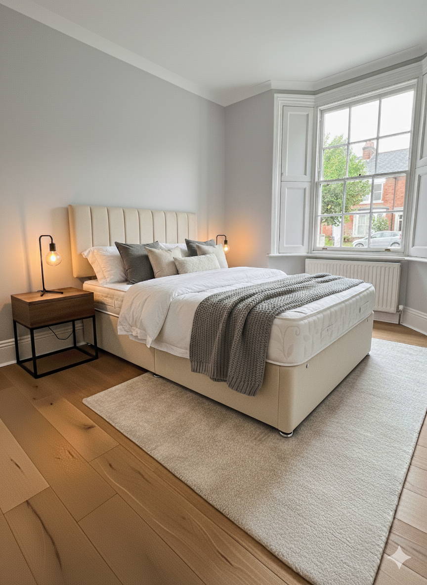 Divan Plush Velvet - 20 inches Headboard