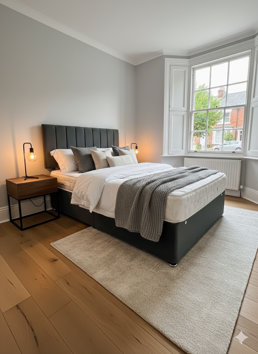 Divan Plush Velvet - 20 inches Headboard