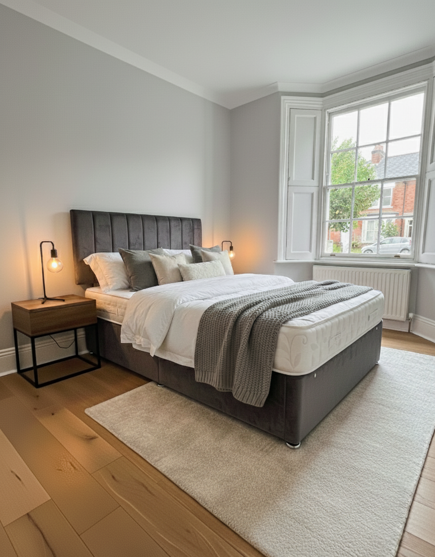 Divan Plush Velvet - 20 inches Headboard