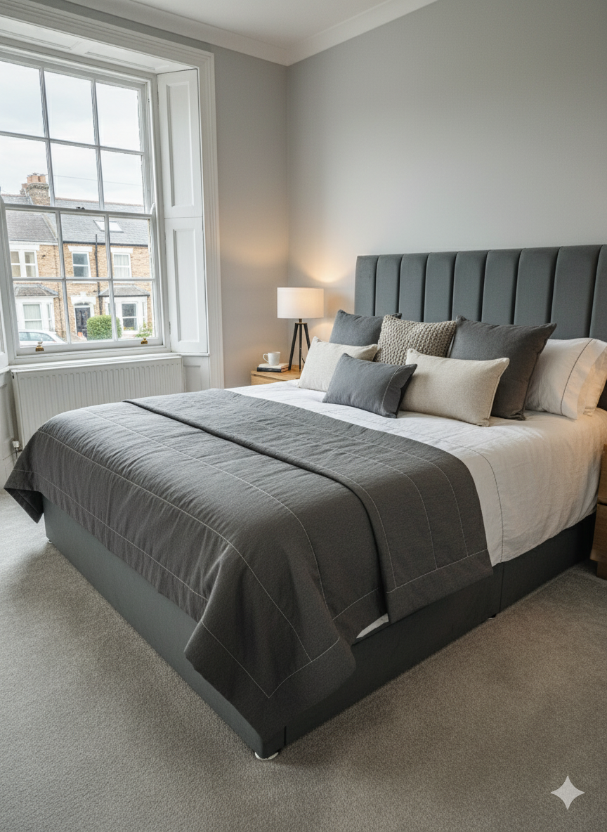 Divan Plush Velvet - 20 inches Headboard