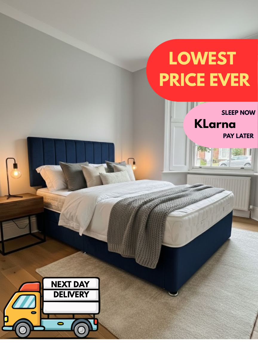 Divan Bed Lowest Price Guaranty | Lowest in Price Premium in Quality | Storage Options | All Sizes | Next Day Delivery