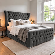 Steel Butterfly bed frame