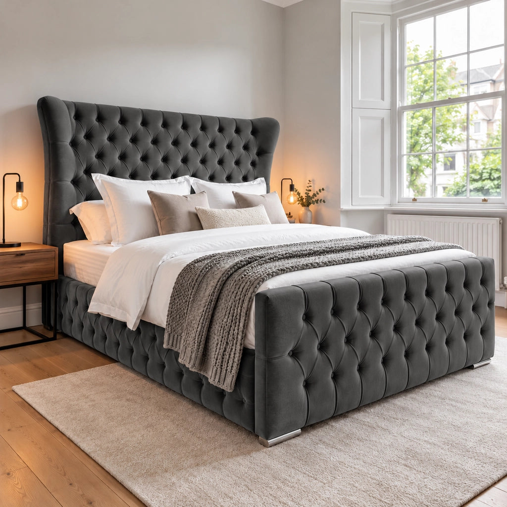 Steel Butterfly bed frame
