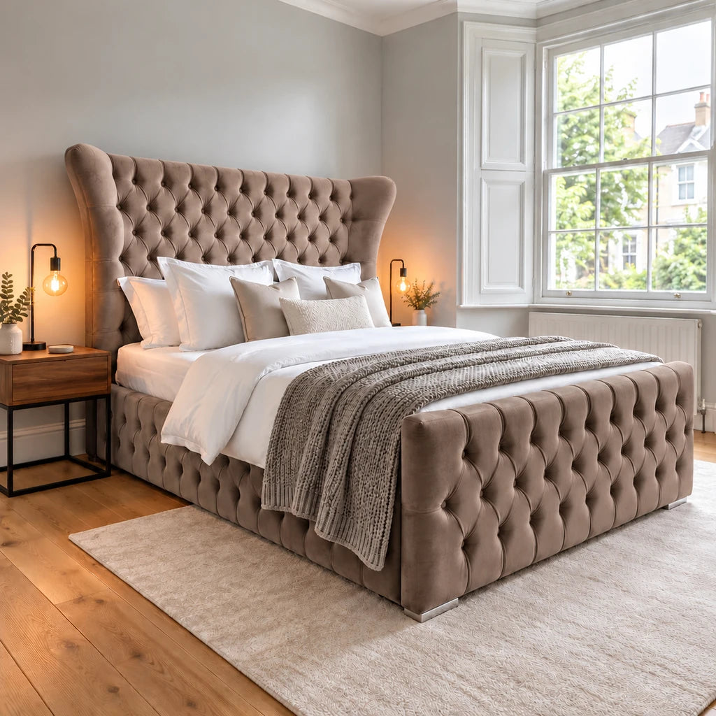 Mink Butterfly bed frame