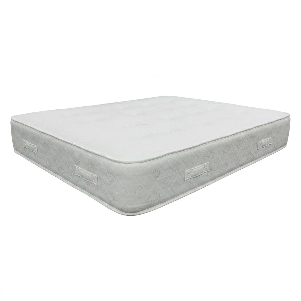 Cool Touch memory foam mattress angled view