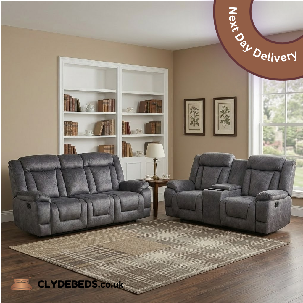 BUNUS Fabric SUITE Sofa only 3+2 available