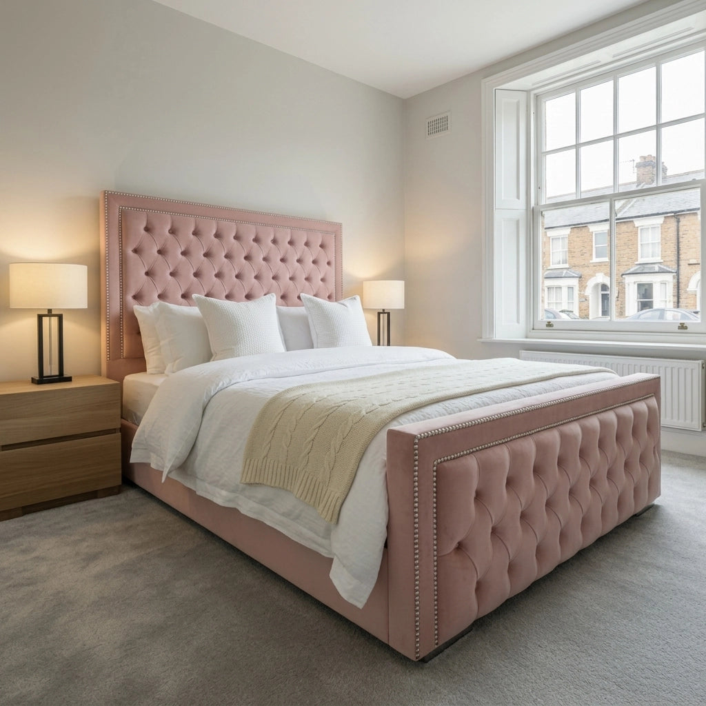 Pink Stylo bed frame