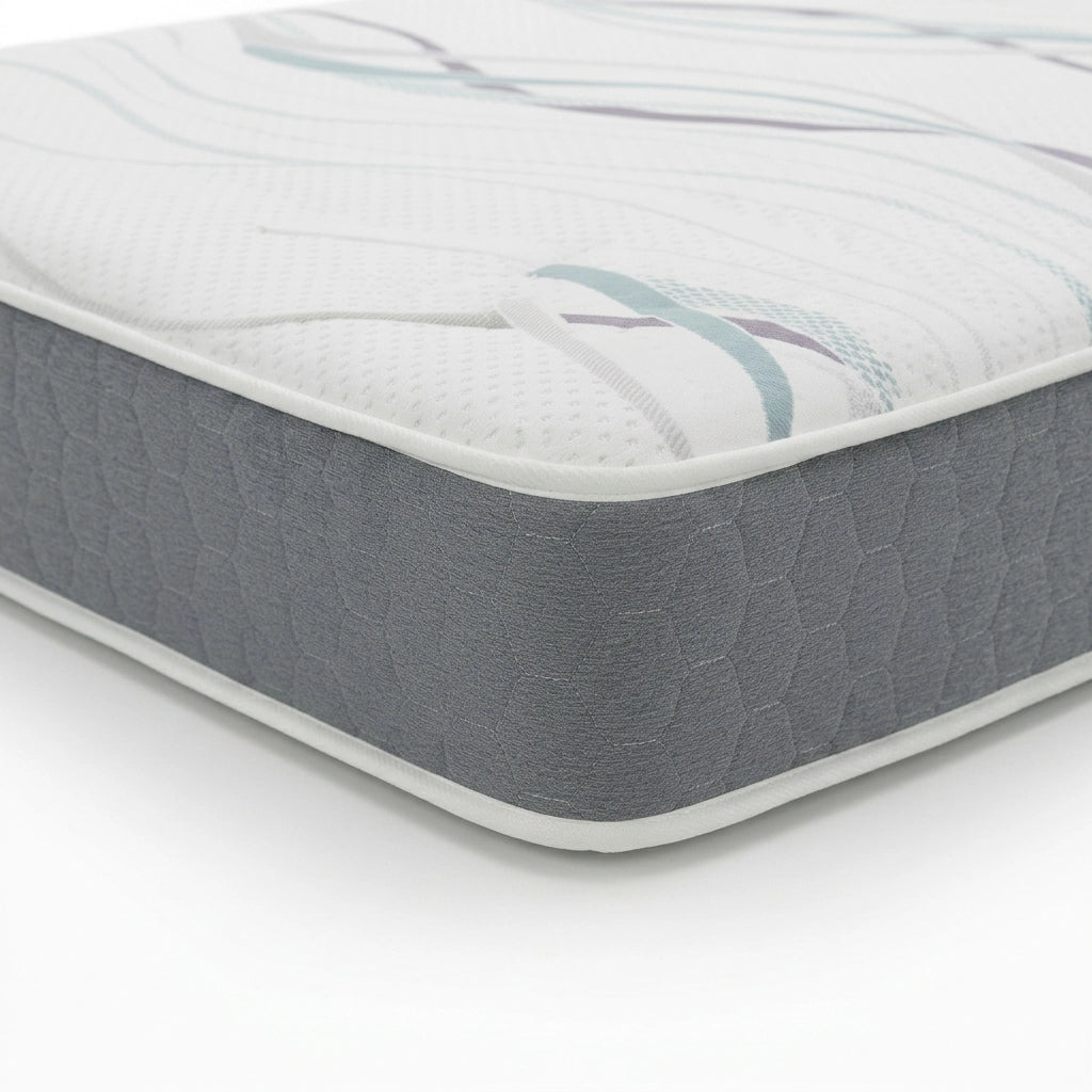 Richmond full foam mattress corner and side detail