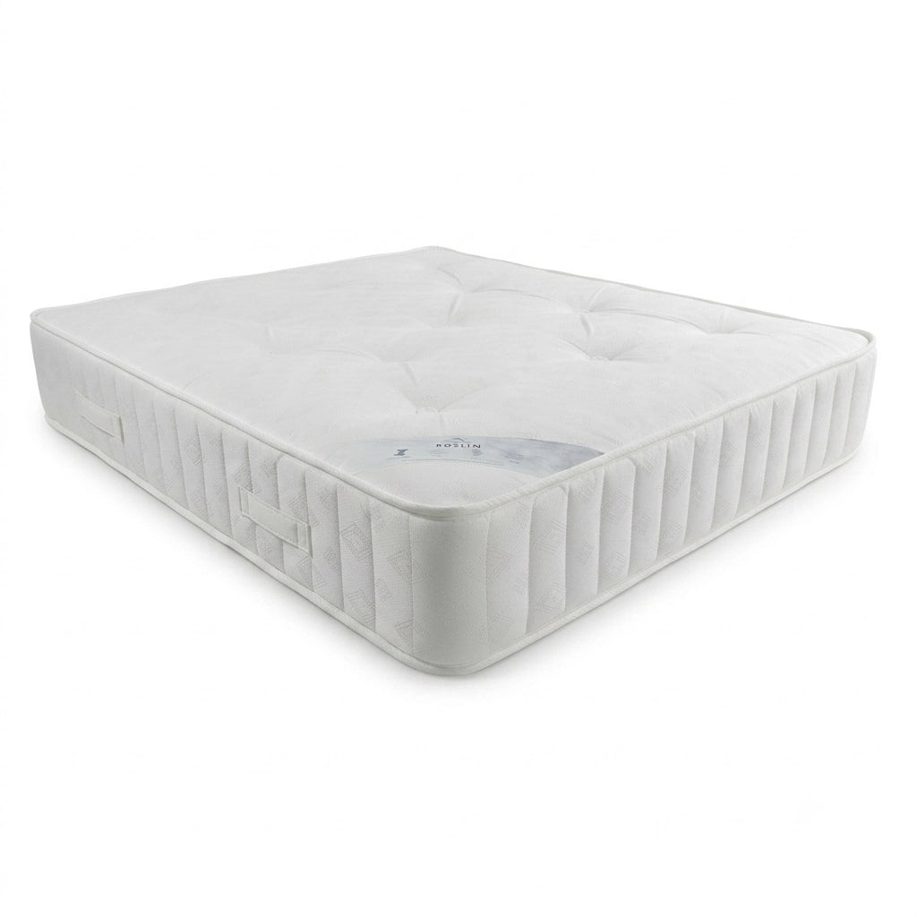 Roslin mattress angled view