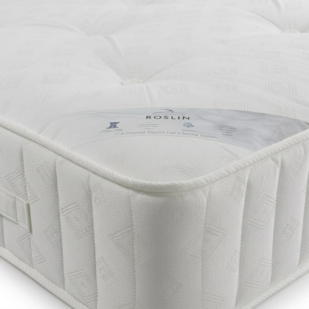 Roslin mattress close up detail