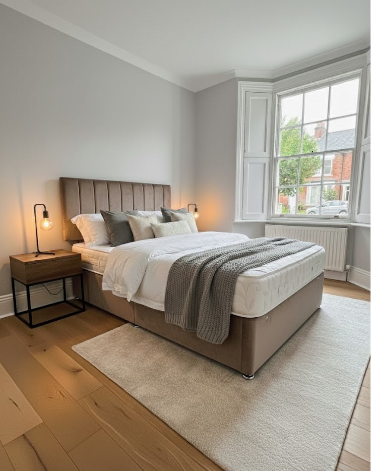 Divan Plush Velvet - 20 inches Headboard